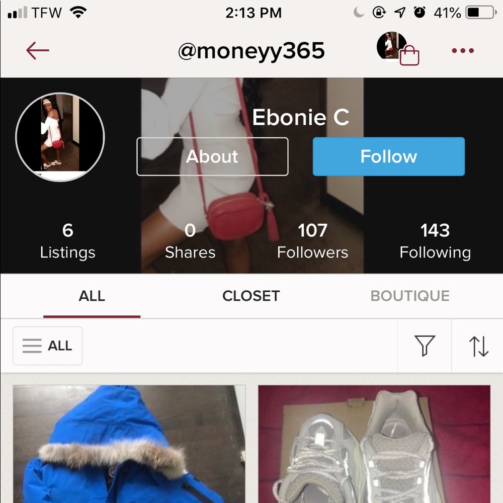 Don’t buy anything from her closet